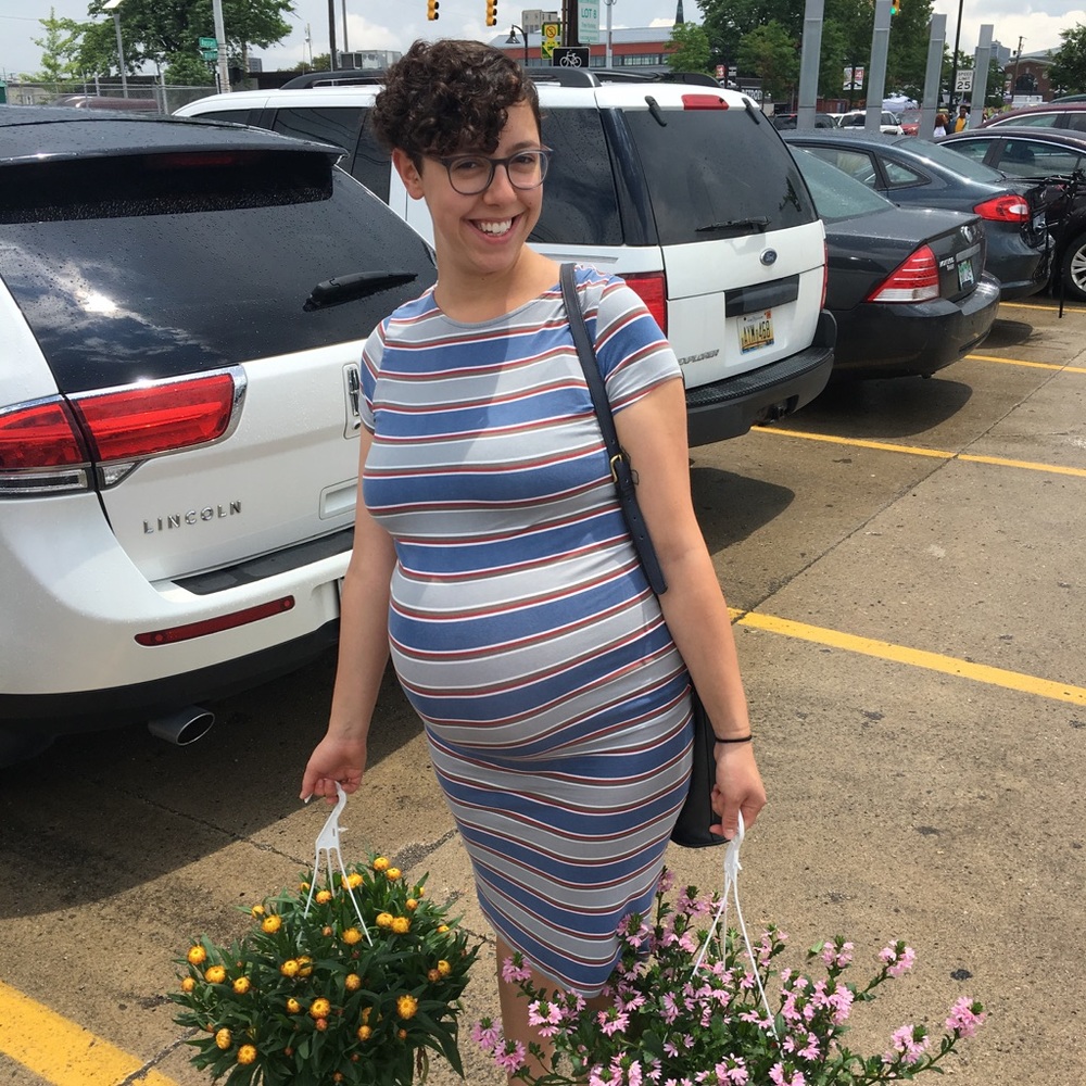 ASOS maternity dress
